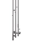 Полотенцесушитель электрический Indigo Sky 17x150 LSKE150-17Rt  серебристый