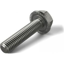 Рифленый оцинкованный болт ЦКИ М8x25, DIN 6921 100 шт. 36989