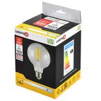 Лампа светодиодная Lexman Clear E27 220 В 9 Вт шар 1055 лм теплый белый цвета света