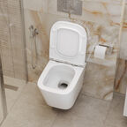 Унитаз подвесной BelBagno Ardente-r BB520CH-TOR/SC безободковый, с крышкой микролифт, белый