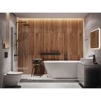 Глазурованный керамогранит Cersanit Spirit 44.8x89.9x0.8 см 1.206 м² матовый цвет коричневые полосы