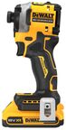 Аккумуляторный шуруповерт DEWALT DCF850D2T, 18 В, 206 Нм, 3800 уд/мин, с 2 АКБ 2 Ач и ЗУ, в кейсе TSTAK (DCF850D2T-QW)