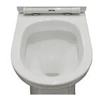 Унитаз подвесной Sensea Favori HDC770WH душевой смыв с сиденьем микролифт