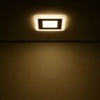 Светильник встраиваемый Gauss Backlight BL120 квадратный 3 и 3 Вт свет тёплый белый