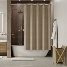 Штора для ванной WasserKRAFT Isen SC-40102 SC-40102 бежевая