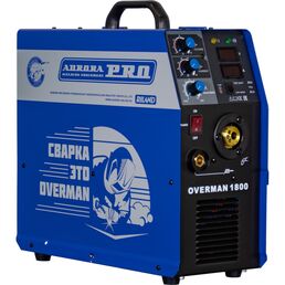 Инверторный сварочный полуавтомат Aurora OVERMAN 1800 Mosfet 39525
