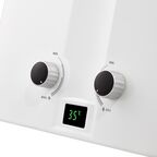 Колонка газовая Ballu GWH 12 Fiery проточная 24 кВт вертикальная