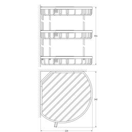 Полка FBS RYN 027