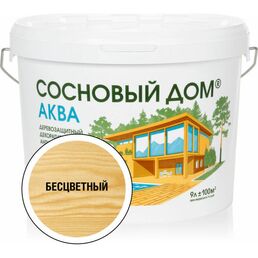 Акриловый декоративный антисептик для дерева «Сосновый Дом» АКВА ЗАО Декарт 28845