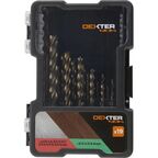 Набор сверл Dexter к. Pro 100-00582, 19 шт.