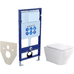 Комплект унитаза с инсталляцией Aquatek