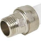 Муфта разъемная РВК 1/2"x20 мм НР ВП полипропилен 020507