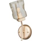 Бра Freya FR5095WL-01G, цвет золотистый/прозрачный