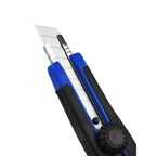 Нож строительный Vertextools 0044-100-18 двухкомпонентный корпус сегментное лезвие 18 мм