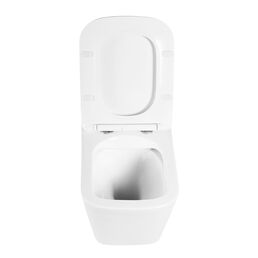 Комплект подвесного унитаза с инсталляцией BelBagno Due BB3103CHR/SC/BB002-80/BB005-PR-CHROME безободковый, с микролифтом, белый, кнопка хром