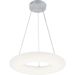 Подвесная люстра с пультом для led (+ночной режим) с пультом Escada Soft 10258/1 LED*30W White