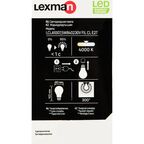 Лампа светодиодная Lexman E27 220-240 В 7.5 Вт груша прозрачная 1000 лм нейтральный белый свет