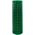 Решетка садовая 50x500 см размер ячейки 24x24 мм, цвет зеленый