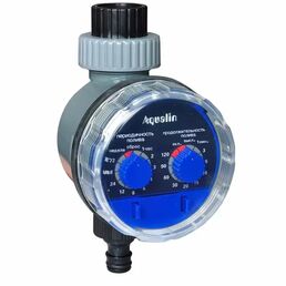 Таймер для полива Aqualin AT01 2 ряда 21 программа