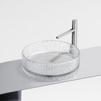 Раковина накладная Ceramica Nova Cristal 36 см CN6062 прозрачная