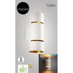 Настенный светильник светодиодный Inspire Tubbo желтый свет цвет белый