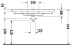 Раковина Duravit D-Code 03421000002