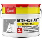 Грунтовка бетоноконтакт Старатели Бетон-Контакт, 3 кг, 2 л, красный
