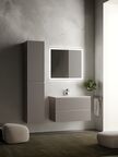 Тумба с раковиной Sancos Snob R SNR80SM 81 см подвесная, Doha Soft