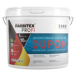 Штукатурка декоративная Farbitex Profi Dupon цвет белый 4.5 л