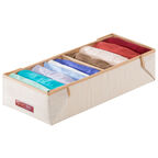 Ящик с отделениями Casy Home For Professionals 50x22x12см, молочный
