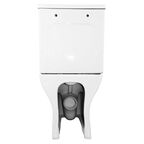 Унитаз-компакт безободковый Azario Fresco AZ-8302 с крышкой микролифт, белый