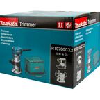 Фрезер сетевой двухбазовый погружной кромочный Makita RT0700CX2, 710 Вт