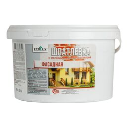 Фасадная шпатлевка Ecolux 4607133682750