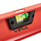 Уровень пузырьковый строительный двутавровый Vira 100163 2 глазка 800 мм
