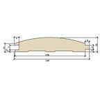 Блок-хаус хвоя 28x146x3000 мм сорт Норма 1.31 м²