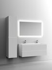 Тумба с раковиной Sancos Snob T SNT120W 120 см подвесная, Bianco