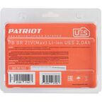 Аккумулятор Patriot PB BR 21V (MAX) 2.0 AH UES, 21 В Li-ion 2 Ач