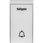 Дверной звонок беспроводной Navigator 80 509 36 мелодий цвет белый