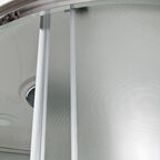 Душевая кабина AvaCan 120x90 D312L стекло матовое, профиль хром, левая