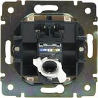 Розетка компьютерная RJ45 категория 5e UTP - Legrand Valena - с захватами - белый