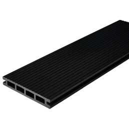 Террасная доска ДПК Groentec цвет Антрацит 145x25x4000 мм 0.58 м²