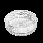 Раковина накладная Ceramica Nova Cristal 36 см CN6062 прозрачная