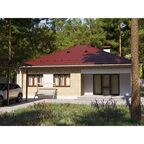 Металлочерепица 0.5 мм 2250x1180 мм RAL 3005 красный