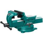Стальные слесарные тиски KRAFTOOL FORGE 200мм 32700-200