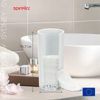 Диспенсер для ватных дисков Spirella Sidney-Acryl, акрил, цвет белый