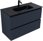 Мебель для ванной комнаты Aquanet Джейн (Flat) 101 см 00335431 подвесная, маренго