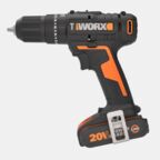 Дрель-шуруповерт ударная аккумуляторная WORX WX370.9, 50Нм, 20В, без АКБ и ЗУ