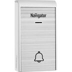Дверной звонок беспроводной Navigator 80 510 36 мелодий цвет серый