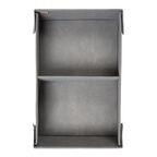 Ящик с отделениями Casy Home For Professionals 50x32x12см, серебряный