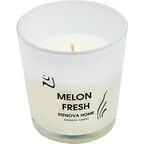 Свеча ароматизированная Melon Fresh желтая 8.5 см